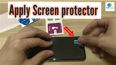 how to put on a glass screen protector: the importance of choosing the right adhesive